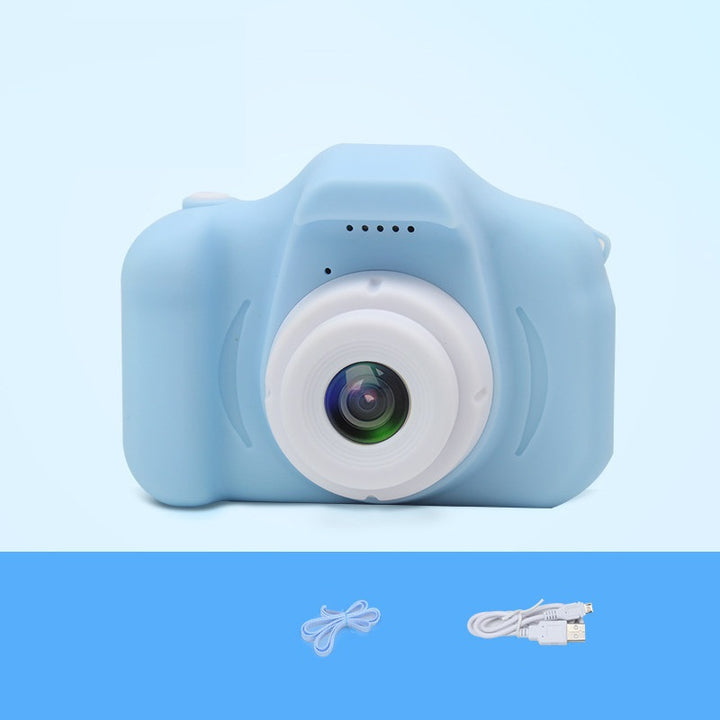 Pink cartoon kids digital camera