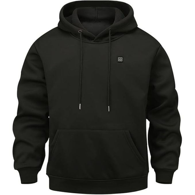 Heat Grove™ Full-Zip Heated Hoodie with 3 Temperature Levels