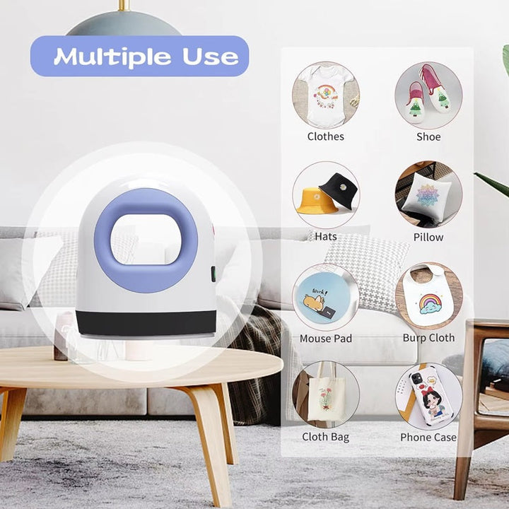 Mini Heat Press Machine for T-Shirts, Shoes and Crafts, 3 Modes