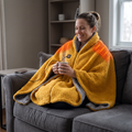 Heat Grove™ Sherpa Heated Throw Blanket with 3 Heat Levels