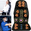 Heat Grove™ Massage Seat Cushion with Heated Neck Pillow and Remote