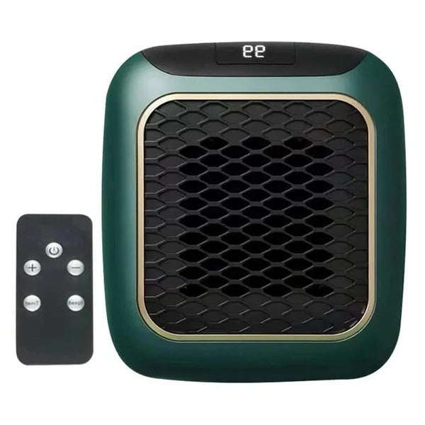 Heat Grove™ 800W Plug-In Ceramic Heater with LED Thermostat