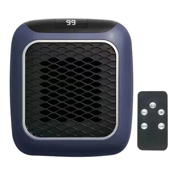 Mini Electric Wall Heater, 800W Plug-In Portable Design