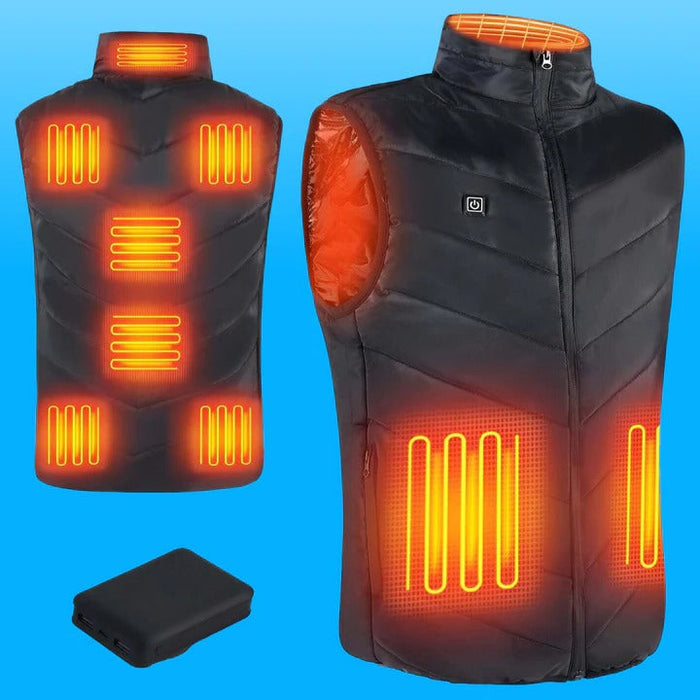 Heat Grove™ Unisex Heated Puffer Vest with Battery Included