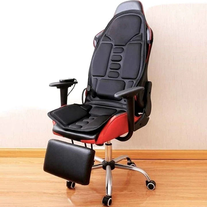 Full Back Shiatsu Massage Cushion with Heated Neck Support – Heat Grove