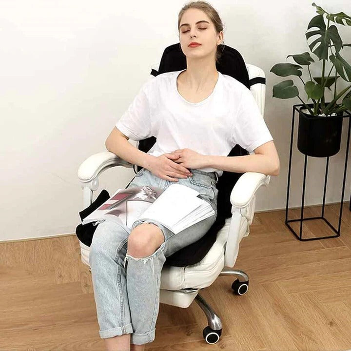 Full Back Shiatsu Massage Cushion with Heated Neck Support – Heat Grove