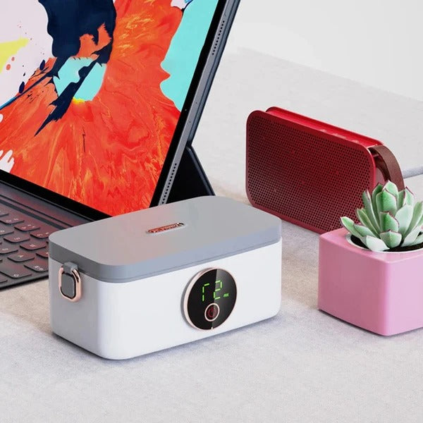 Wireless Heated Lunch Box – Portable &amp; Rechargeable