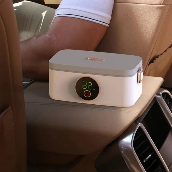 Wireless Heated Lunch Box – Portable &amp; Rechargeable