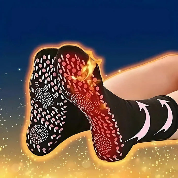 Heat Grove™ Five-Pair Pack of Breathable Thermal Socks for Cold Weather