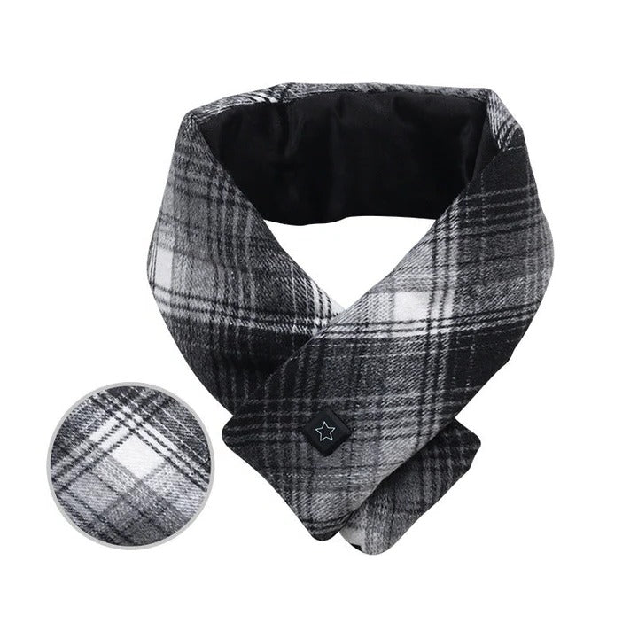 Heated Neck Warmer Scarf with Adjustable Temperature Control