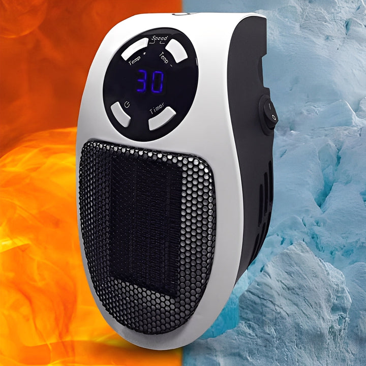 Portable Space Heater with Thermostat and Programmable Timer – Heat Grove™