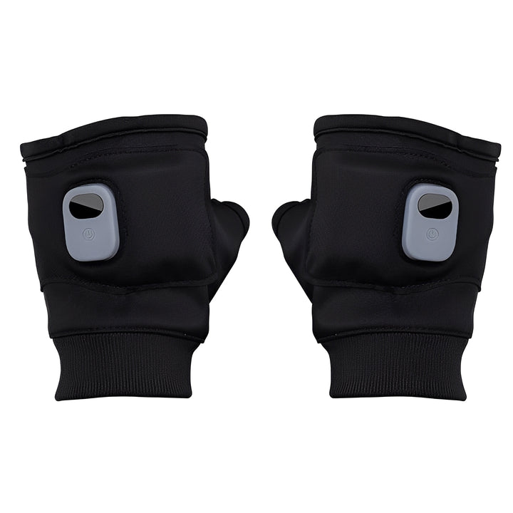 USB Rechargeable Heated Gloves Fingerless Design
