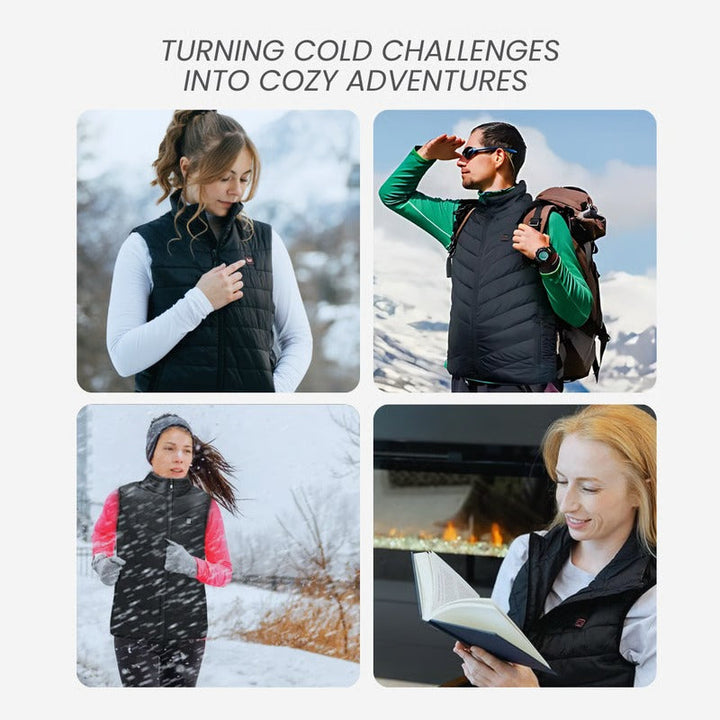 Heat Grove™ Tech Heated Vest with 60-Second Rapid Warm-Up