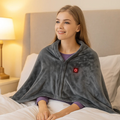 Heat Grove™ USB Heated Shoulder Wrap in Soft Fleece