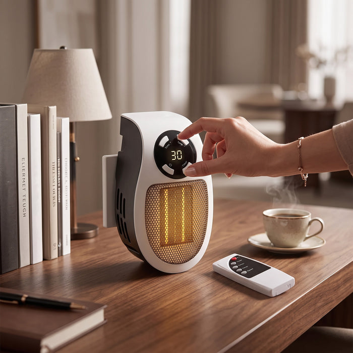 Heat Grove™ Portable Space Heater with Tip-Over & Overheat Shutoff