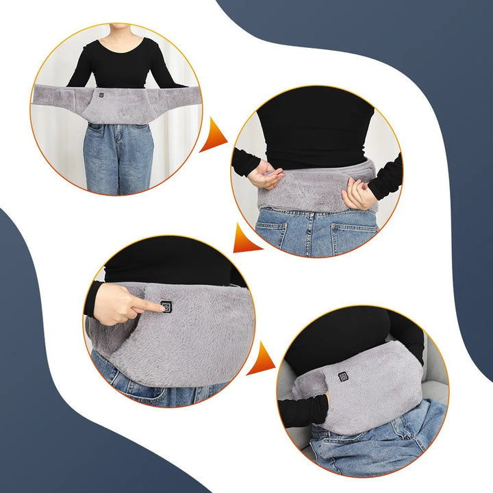 Heat Grove™ USB Rechargeable Hand and Waist Warmer With 3 Heat Settings