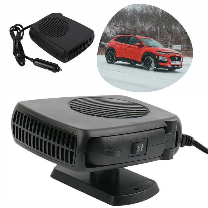 12V Car Heater Fan – 150W/300W Portable Ceramic Auto Heater for Fast Defrost &amp; Heating