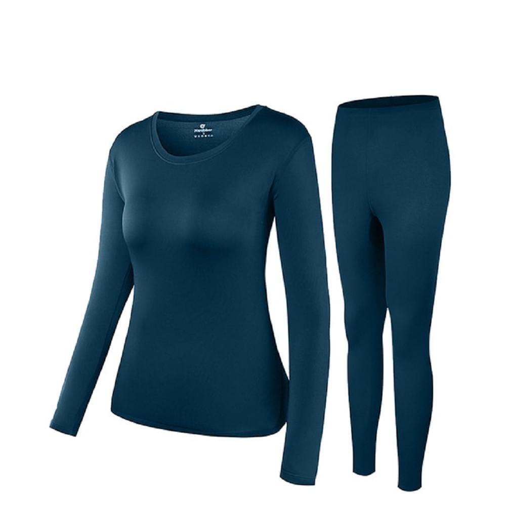 Electric Heated Long Johns Thermal Underwear Set with USB Power and Flatlock Seams