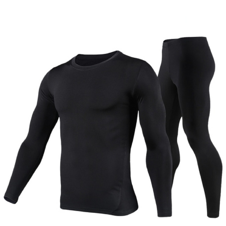 Electric Heated Long Johns Thermal Underwear Set with USB Power and Flatlock Seams