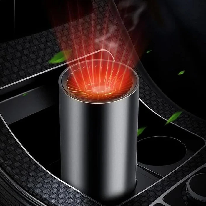 Cup Holder Car Heater 150W with 360° Rotating Head – Heat Grove™