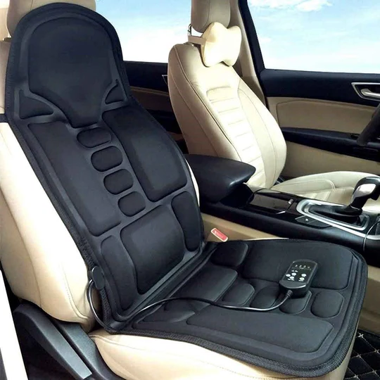 8 Mode Massage Seat Cushion with Heated Back-Neck Pillow for Car &amp; Home