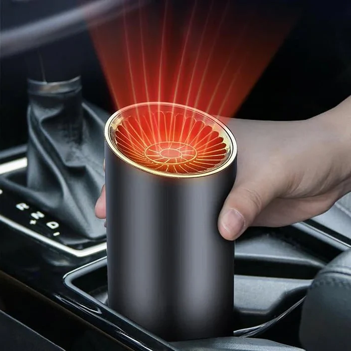 Cup Holder Car Heater 150W with 360° Rotating Head – Heat Grove™