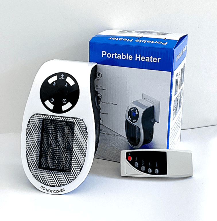 Heat Grove™ 500W Plug-In Space Heater for Garage, Shop and Office
