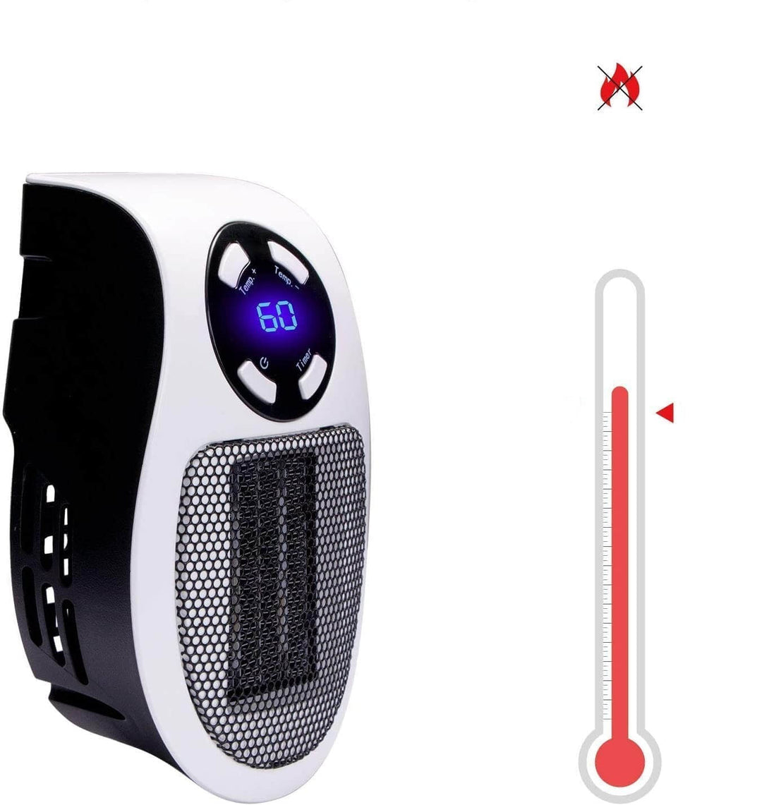 Heat Grove™ 500W Plug-In Space Heater for Garage, Shop and Office
