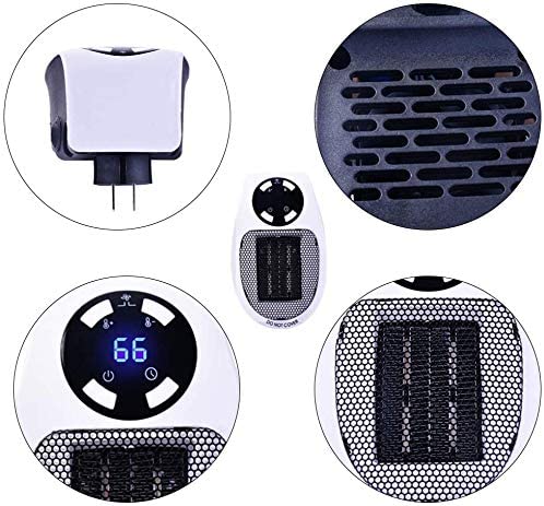 Heat Grove™ 500W Plug-In Space Heater for Garage, Shop and Office