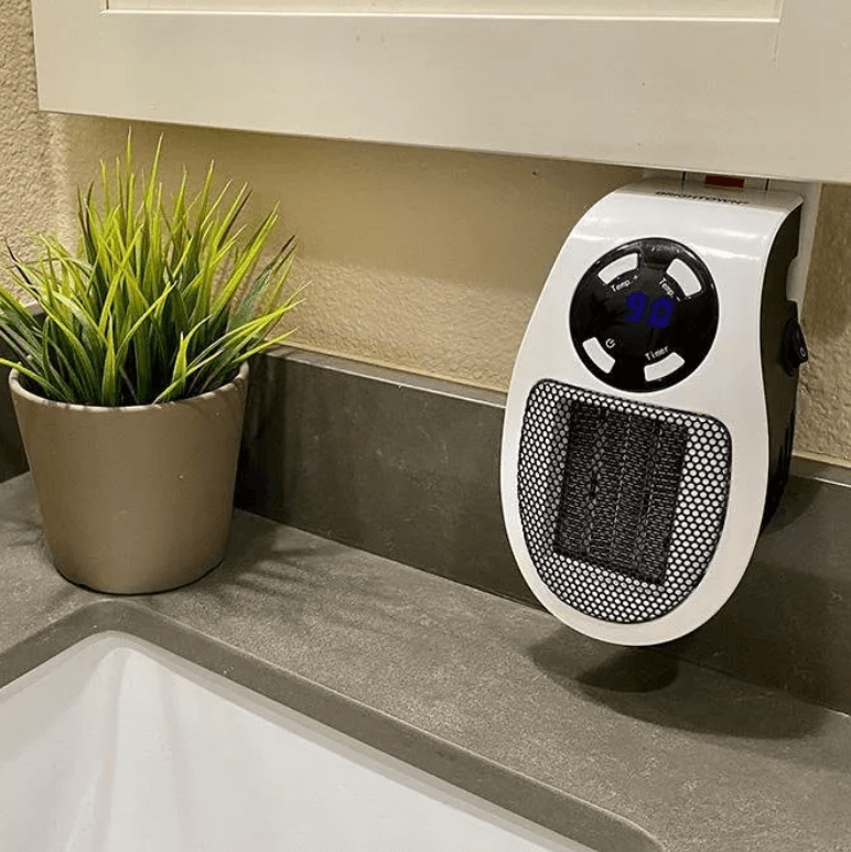 Heat Grove™ 500W Plug-In Space Heater for Garage, Shop and Office