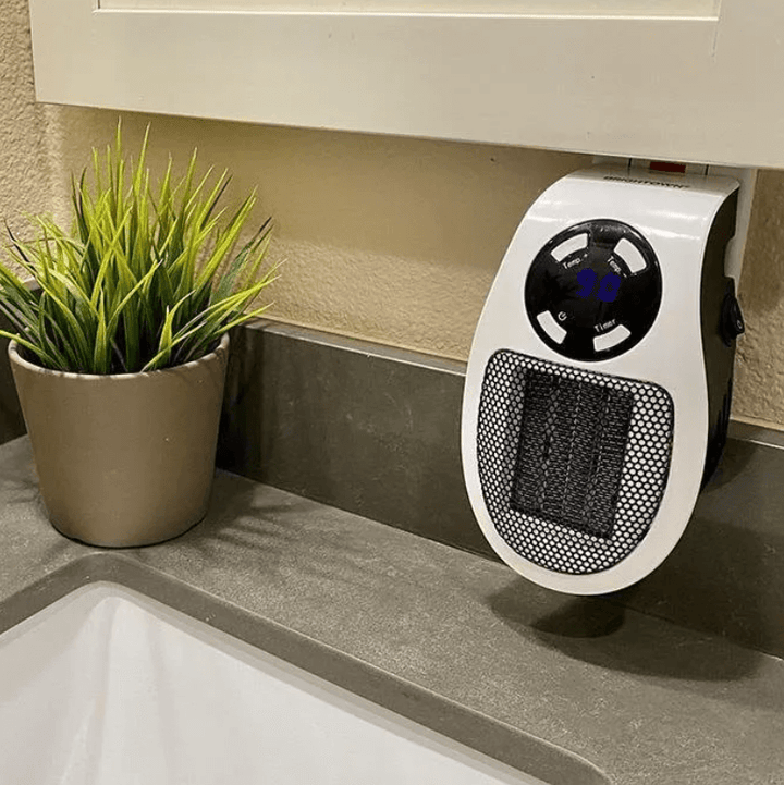 Heat Grove™ 500W Plug-In Space Heater for Garage, Shop and Office