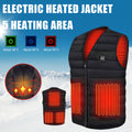 Heat Grove™ Heated Cotton Vest with 5 Heating Zones