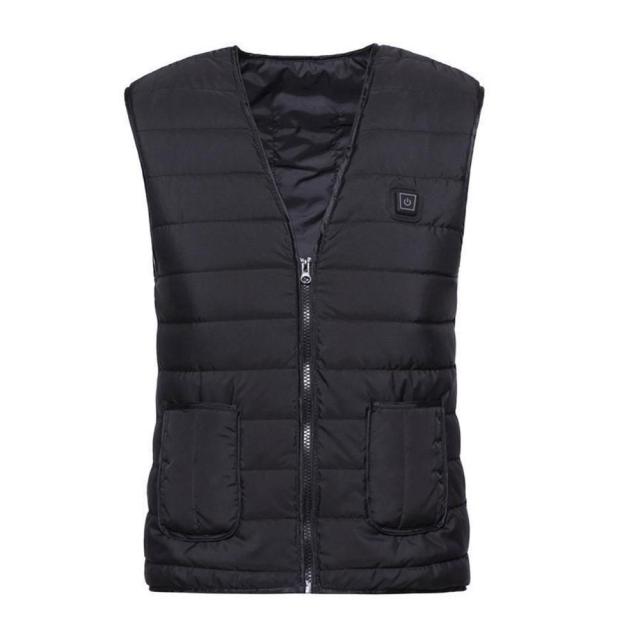Heat Grove™ Heated Cotton Vest with 5 Heating Zones