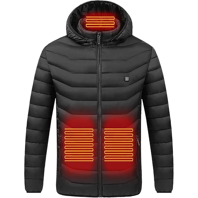 Heat Grove™ 9-Zone Heated Puffer Jacket with Hood