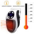 Heat Grove™ Ultra-Compact Ceramic Heater with Thermostat & Timer