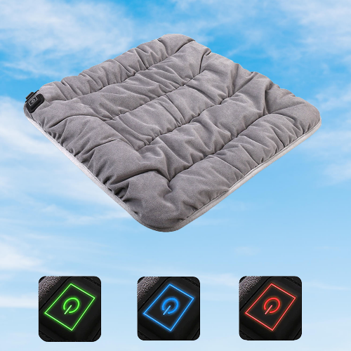 Heat Grove™ USB-C Heated Seat Cushion with 3 Heat Settings