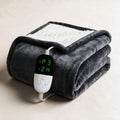 Heat Grove™ Sherpa Heated Throw Blanket with 6 Settings and Timer