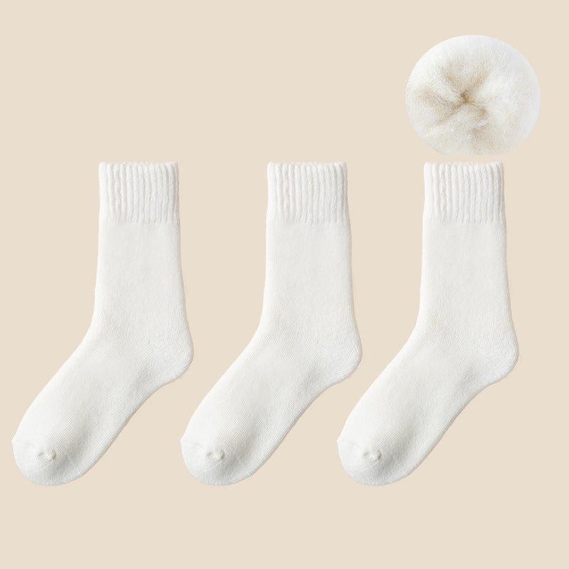 Unisex Thermal Socks | Self-Heating Fleece Lining | Moisture-Wicking | 3-Pair Set