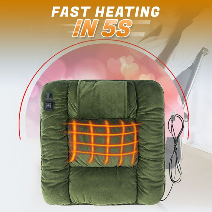 USB heated seat cushion