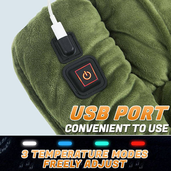 USB heated seat cushion