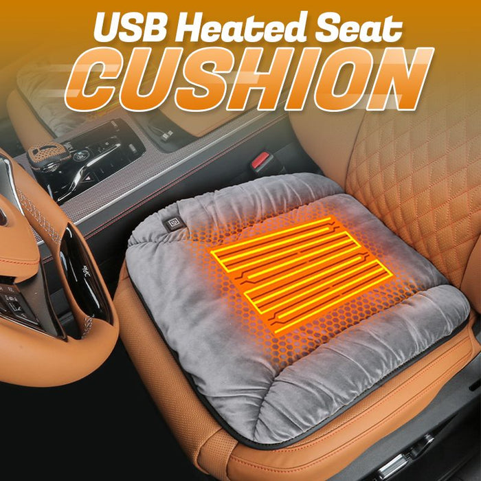 Heat Grove™ Graphene Heated Seat Cushion, Warm in 5 Seconds