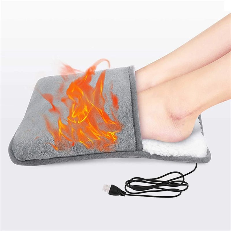 USB Plush Foot Warmer Cushion for Cold Feet – Heat Grove