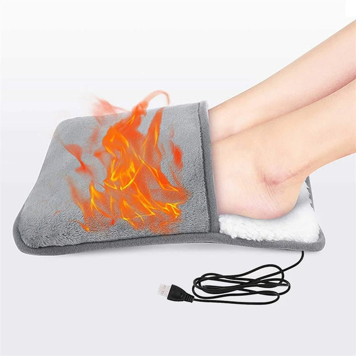 USB Plush Foot Warmer Cushion for Cold Feet – Heat Grove