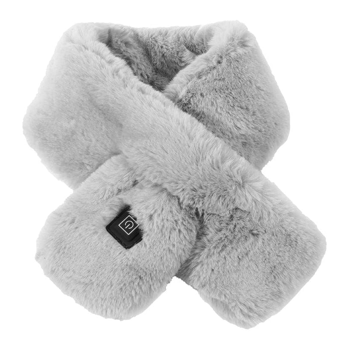 Heat Grove™ Women's Faux Fur Heated Scarf with Three Temperature Settings